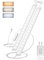 Goodea Ultra Dünne Unterbauleuchte Küche LED Dimmbar, 2x30cm 400lm Lichtleiste mit Schalter, 3 Farbtemperatur LED Leiste Schrankleuchten für Küche, Keller, Abstellräume