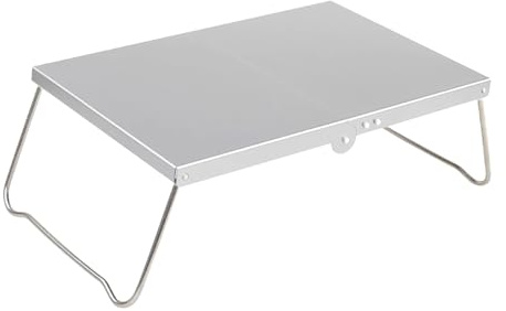 Dcfbkl Outdoor-Klapptische, tragbar, leicht, Picknick-Schreibtisch, Camping, kompakt, Campingtisch, zusammenklappbar, tragbar, für Picknick, leicht zum Kochen