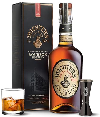 Michter's Small Batch Kentucky Straight Bourbon Whiskey Gift Set 70cl