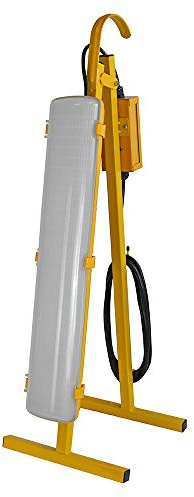 Faithfull FPPSLFW30W LED Plasterers Folding Light Mains Powered Linkable 2600 Lm 240V 3M Cable