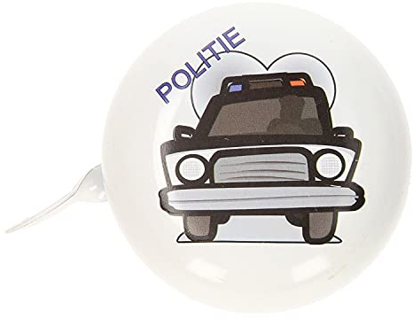 Tom fahrradklingel Politie weiß 58 mm
