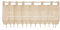 choicehot Kurzgardinen Landhausstil Scheibengardine Leinen Bistrogardine - 40 cm Hoch Gardinen Gehäkelter Hohler Beige Fenstergardinen mit Quaste 1 Stück,40x150cm(HxB)