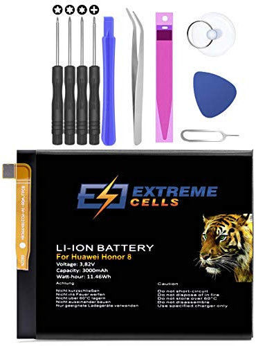 Extremecells Batterie compatible avec Huawei P20 Lite HB366481ECW + kit d'outils