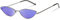 DUCO Trendy Cool Stylish Vintage Cateye Polarisierte Sonnenbrille für Frauen UV400 Schutz W019 (Grau Blau)