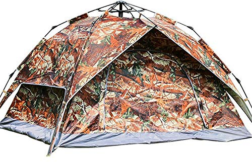 Zelt Im Freien Tragbare Leichtbau-Zelt Camping Bergsteigen Rucksack Reisen Camping Zelt (Color : Brown, Size : One Size)
