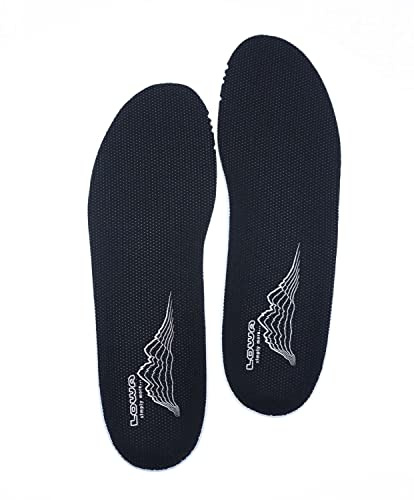 LOWA Fussbett Mountain Lady Schwarz - Komfortable Damen Einlegesohle, Größe EU 37.5 - Farbe Black