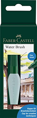 FABER-CASTELL 185104 - Wassertankpinsel fine, Art & Graphic, 6 ml Fassungsvermögen, Aquarell Pinselstift