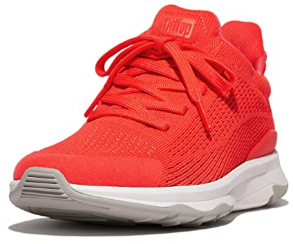 Vitamin FFX Knit Sports Sneaker Neon Orange