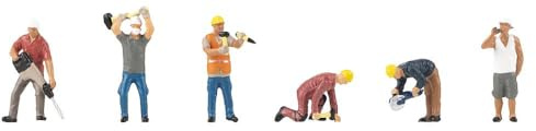 Faller 151694 Construction Workers Figure Set