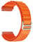 MroTech Alpine Loop Armband 22mm Kompatibel mit Samsung Galaxy Watch 3 45mm/Galaxy Watch 46mm 2019 / Gear S3 Frontier Nylonband Ersatzarmband für Vivoactive 4/Venu 2 Band Textil Titan G-Haken,Orange