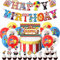 Geburtstagsdeko Zirkus Luftballons Zirkus Kuchen Topper Zirkus Geburtstag Banner Zirkus Tiere Luftballons Deko Carnival Zirkus Party Deko Clown Kindergeburtstag Deko Zirkus Geburtstag Luftballons