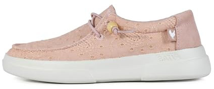 WALK IN PITAS | Kila | Mocasines de Mujer | Náuticos Casual | Zapatillas de Verano | Zapatos de Mujer Casuales y Cómodos | Calzado de Pitas | Nude 39