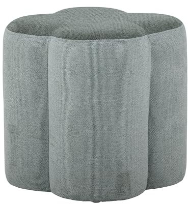 Bloomingville [DL] Sissel Pouf, Grün, Polyester; L35xH38xW35 cm
