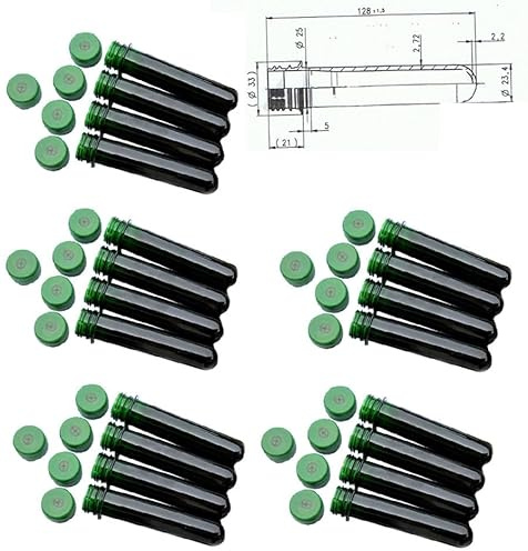 geo-versand 20 x Petling grün - 20 x Deckel - Angebot des Monats