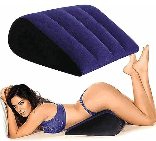 Sex Kissen Sex Lendenkissen Aufblasbarer Keil Dreieck Kissen Sex Love Position Möbel Erotische Sex Reise Kissen für Paare