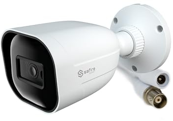 Safire Smart - Telecamera bullet 4 nella gamma 1 B1-2MP (1920x1080), 1/3 CMOS - Obiettivo 2,8mm | Portata IR 30 m - DWDR, HLC, BLC, AGC - Impermeabile IP67