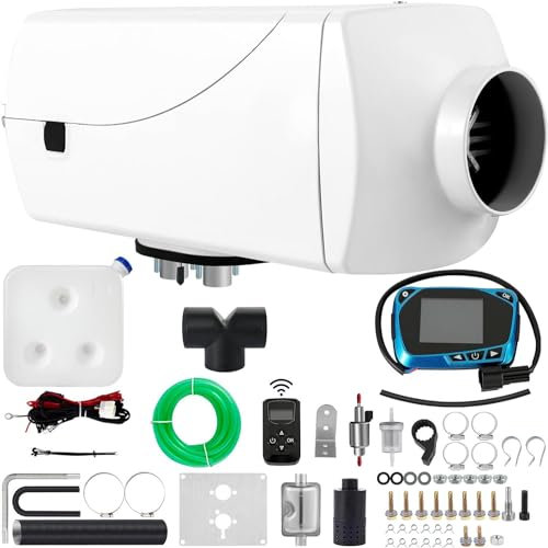 Calentador de aire diésel de 8 kW, calentador diésel de 24 V, calentador de estacionamiento diésel con control remoto para camiones, barcos, remolques de automóviles, autocaravanas, furgonetas campe