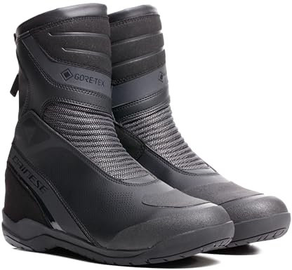 DAINESE BLACKWING Gore-Tex Boots, Stivali da Moto Impermeabili Uomo, Nero, 43 EU