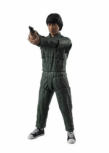 TAMASHII Nations S.H. Figuarts Detective Cheng (Police Story/Hong Kong International Police Department), ca. 5,9 Zoll (150 mm), PVC & ABS, vorgemalte Actionfigur