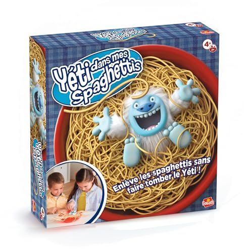 Goliath – YETI IN My Spaghetti | Brettspiel ab 4 Jahren, Gesellschaftsspiel für Kinder und Erwachsene ab 2 Spieler, Deutsche Anleitung verfügbar