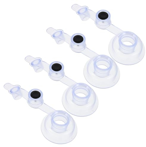 MUELODSIC 4pcs Inflatable Adapter Plug Leakproof Valve Replacement for Air Beds Tents Pool Floats Boat Pump Accessories Compatible with Manual and Electric Pumps