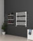 Adige 800mm Wide 800mm High White Flat Wide Towel Radiator