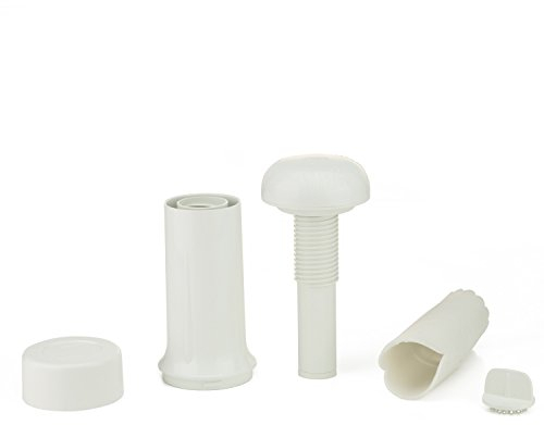 Börner Knoblauchpresse Kunststoff – Mr. Garlic • Knoblauch Presse & Knoblauchschäler für feine Raspeln • Geruchslose Verarbeitung von Knoblauch • Knoblauch Zerkleinerer • Garlic Press