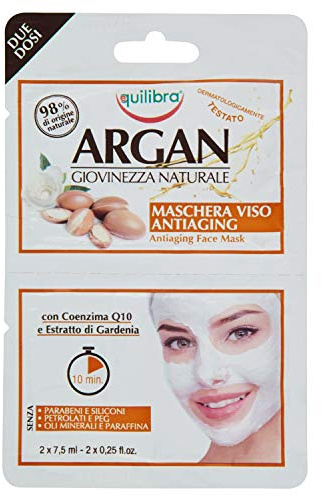 Equilibra Antiaging Argan Gesichtsmaske 2x 7.5 ml