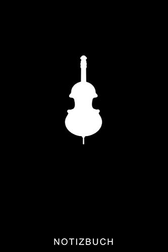 NOTIZBUCH: A5 Notizbuch LINIERT Geschenkideen für Bassisten | Kontrabass | Jazz | Musik | Buch | Geschenk für Erwachsene Kinder Anfänger | Bücher | Bass