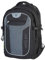Wheel-Bee Rucksack Revolution, Design: Black-Grey, mit integriertem LED Licht (grün) und Reflektorstreifen für Sicherheit und Sichtbarkeit, 30 Liter Volumen, viele Fächer, 950050