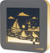 weigla - SQUARE Standbild LED original Erzgebirge I Motiv Maritim l Dekobild beleuchtet I Stimmungslicht Batterie und Timer I Deko innen I Dekolampe aus Holz I Fensterbank Deko