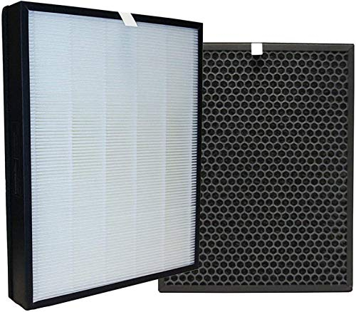 GYing Kit filtri HEPA e carboni attivi di ricambio - filtro FY3432/10 e FY3433/10, compatibile con purificatore d'aria Philips AC3256/10,AC3259/10,AC4550/10