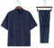 Tai Chi Uniforme Lin - Arts Martiaux Ensembles Chinois Traditionnel Hommes Femmes Vêtements Shaolin Kung Fu Wing Chun Taekwondo Coton Vêtements D'entraînement,Navyblue-XL
