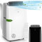 Klarstein Aire Acondicionado 3 en 1, Pinguino Aire 1200 BTU Evaporativo Aire, Silencioso, Climatizador Modo Noche con Humidificador y Ventilador Casa y Oficina, Aparato de Aire de Bajo Consumo