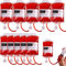 Lukinuo Blutbeutel für Getränke Halloween Drink Pouch IV Beutel für Halloween Party Dekor Halloween Drink Container Tasche für Live-Blut von Masquerade Vampir Zombie Krankenschwester Graduierung Party