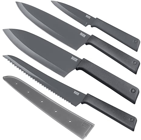 KUHN RIKON` COLORI+ Messerset grau 4 Stk