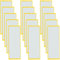 CLISPEED 10 Stück Fingerskateboard Grip Tape, Rutschfest Selbstklebend Grip One Install Fingerboard Tapes Uncut Quadrat Shape Foam Schleifpapier für Fingerboard oder Fingerskate DIY Projekte