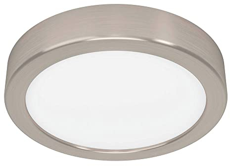 Eglo 900583 Aufbauleuchte FUEVA 5 Kunststoff weiss LED 11W 3000K H:2.8cm Ø16cm dimmbar