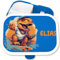 Brotdose Kinder Campus für Mepal - Dino T-Rex Dinosaurier TRex Skateboard - 750 ml - Blau - personalisierte geschenke schulkind kinderbrotdosen kindergarten saurier t rex vesperbox