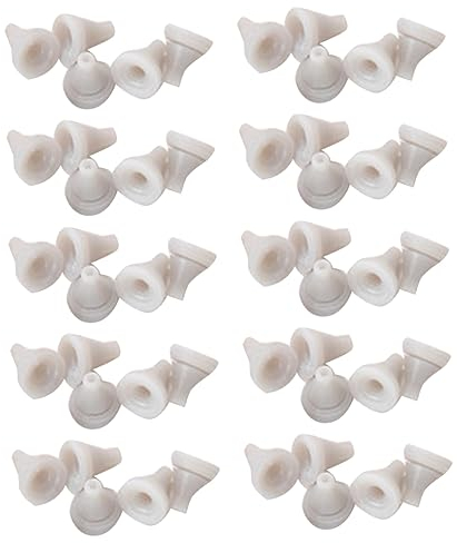 EXCEART 50pcs Shower Head Replacing Nozzles Silicone Shower Head Nozzle Silicone Nozzles for Shower Head Component Particles Bathtub Accessories Sprinklers Silica Gel Sprinkle Water