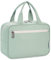 Narwey Trousse de Toilette Grande Femme Sac de Toilette Accessoires de Voyage Trousse Maquillage (Vert Menthe)