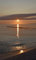 Rasch Tapete 364682 - Fototapete auf Vlies mit Meer und Sonnenuntergang in Blau und Orange aus der Kollektion Magicwalls - 2,65 m x 1,59 m (LxB)