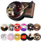 Record Player Car Air Freshener Set - 12 PCS Retro Air Fresheners With Vent Clips - Perfect Album Cover Scents for Music Fans Gifts