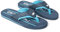Animal Jekyl Mens Flip-Flops - Slip-on, Lightweight & Comfortable Footwear with Soft Padded upper Straps - Best for Spring Summer & Outdoors Bright Blue Adult Shoe Size 7