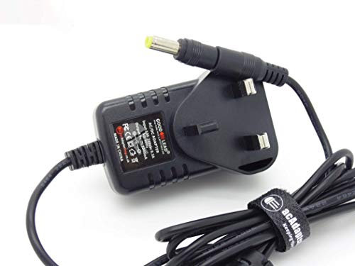 9 Volt Negative Polarity AC DC Power Supply Adapter For Vox V847 Wah Effects Pedal