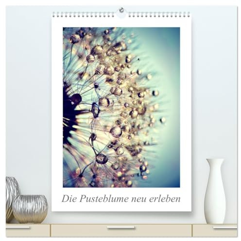 Die Pusteblume neu erleben (hochwertiger Premium Wandkalender 2026 DIN A2 hoch), Kunstdruck in Hochglanz: Mit 12 spektakuläre Makroaufnahmen der ... Blickfang an der Wand. (CALVENDO Natur)