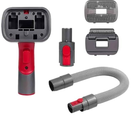 Kit De Brosse Aspirateur 2 En 1 For Poils De Chien, Compatible Avec Les Modèles Dyson V6, V7, V8, V10,V11 Et V15. Élimine Les Poils Morts(Set B)