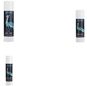 Pavo 8000500 – Colla Stick, 40 G, privo di solventi, incolore