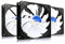 AABCOOLING Silent Force Fan 12-Efficient 120mm Fan with 4 Anti-vibration Pads, Computer Fan, Intake Fan, 12V, 120mm Case Fan, Quiet Fan - Value Pack 3 Pieces, 12.9 dB(A), 57 CFM, 1100 RPM