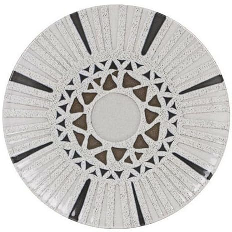La Mediterránea S2206825 Plato de Postre, Barroc Brillo, 20 cm